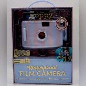 New Poppy Lavender & Pink Waterproof Underwater Camera, Includes 35 mm Film